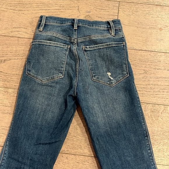 Frame jeans straight leg size 23 distressed - Picture 3 of 3